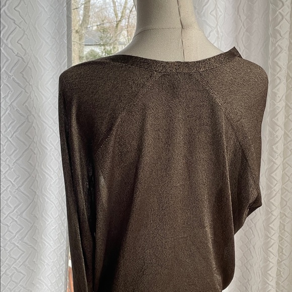 Eileen Fisher Women's Bronze Button-Up Sweater XS Fits S-M - Picture 10 of 12
